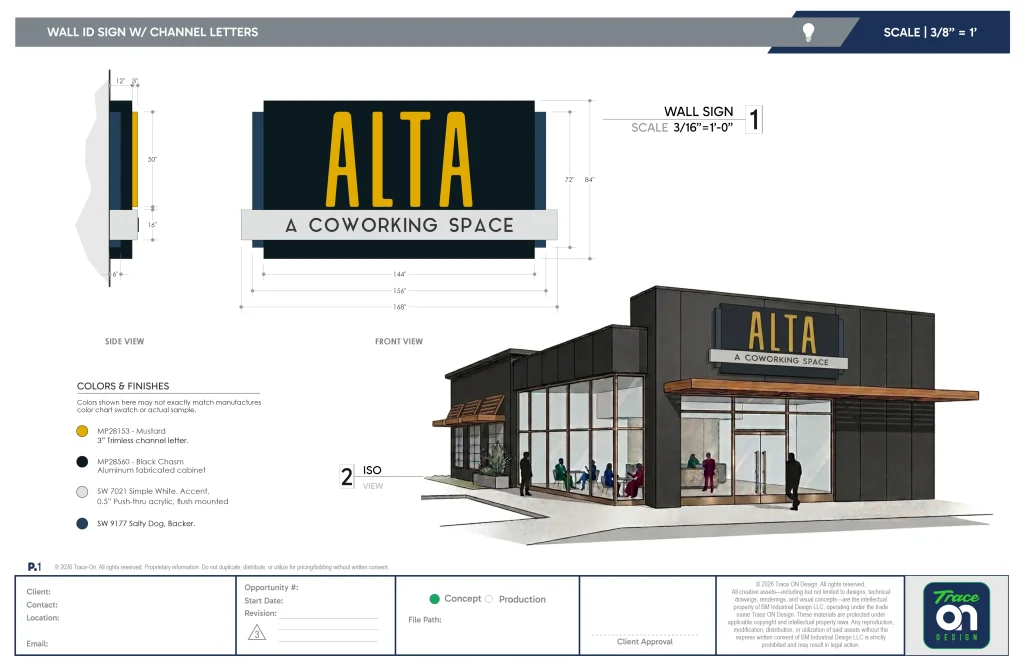 sign design