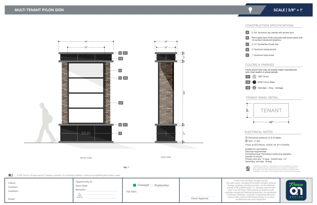 sign design